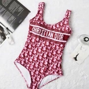 Dior Red Swimsuit XL