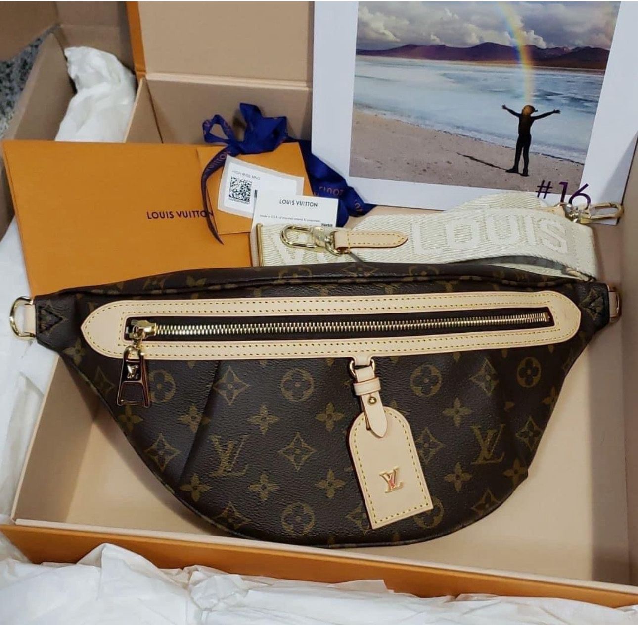 LV Mono Crossbody Bag