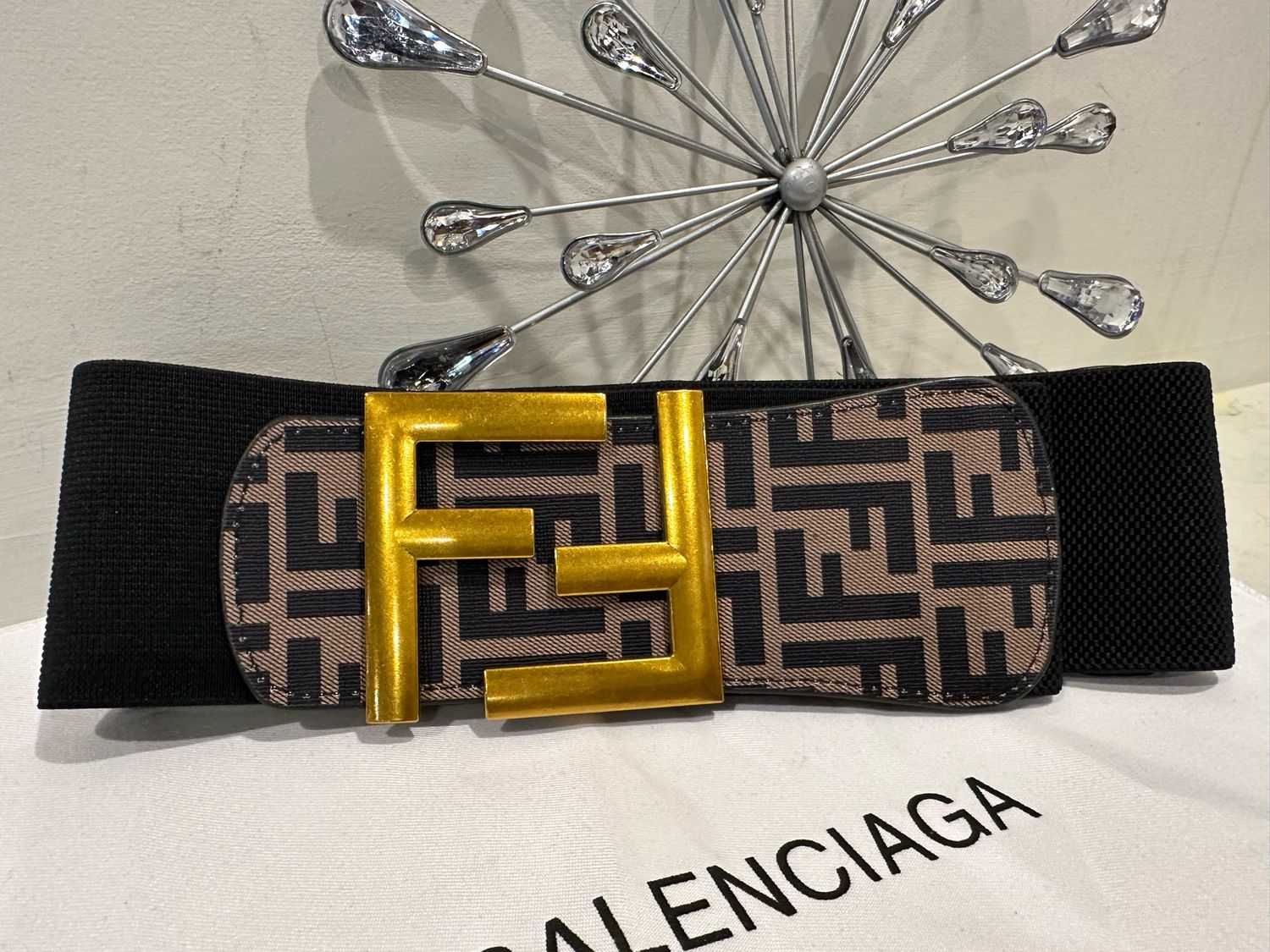 Fendi Mono Stretch Belt