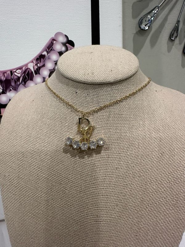 Dior Diamond Pendent Bracelet