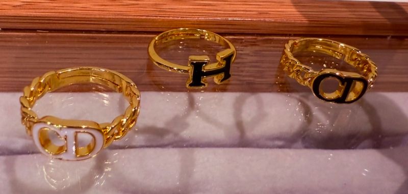 3 Pieces Adjustable Rings