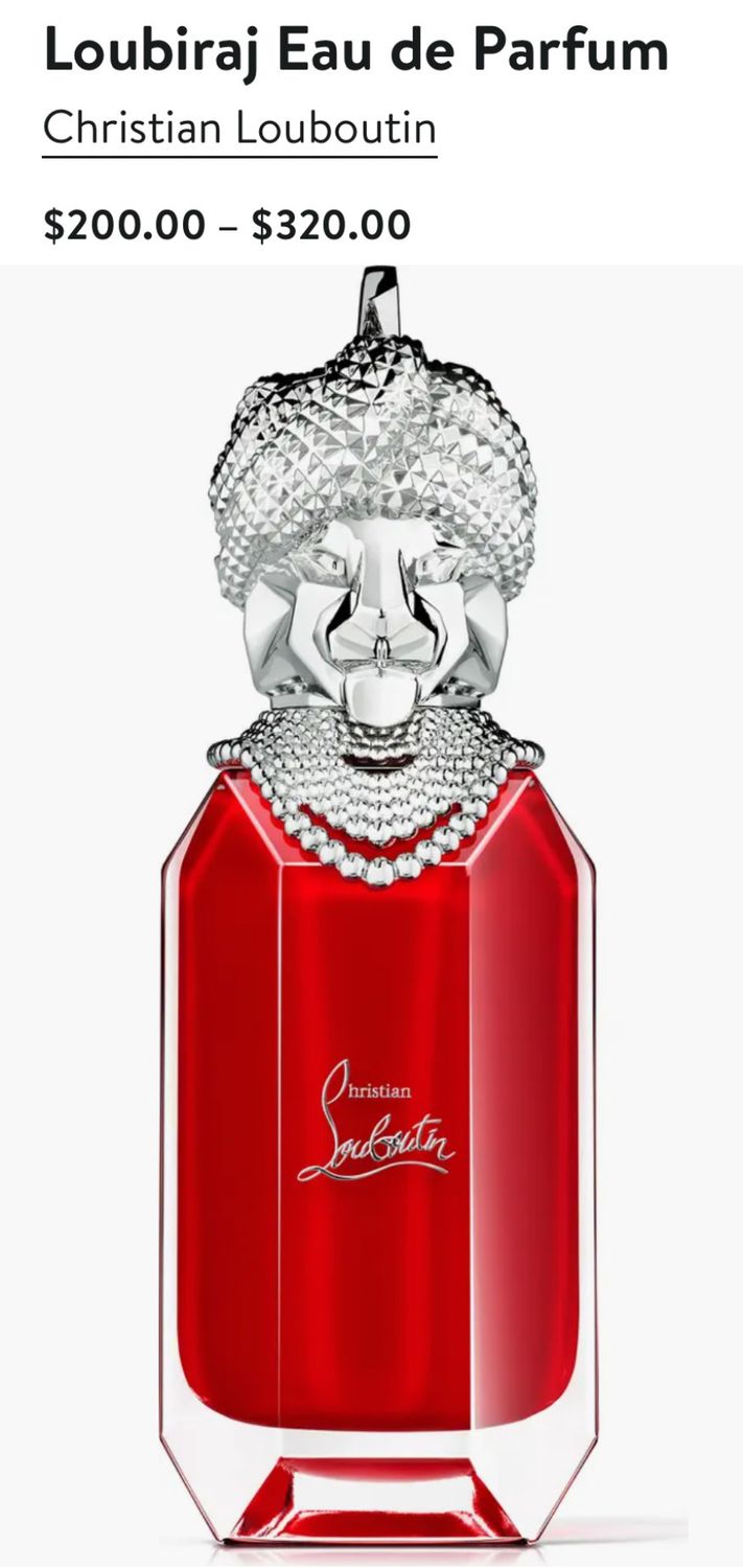 Loubiraj Eau de Parfum Christian Louboutin $200.00 - $320.00 Retail