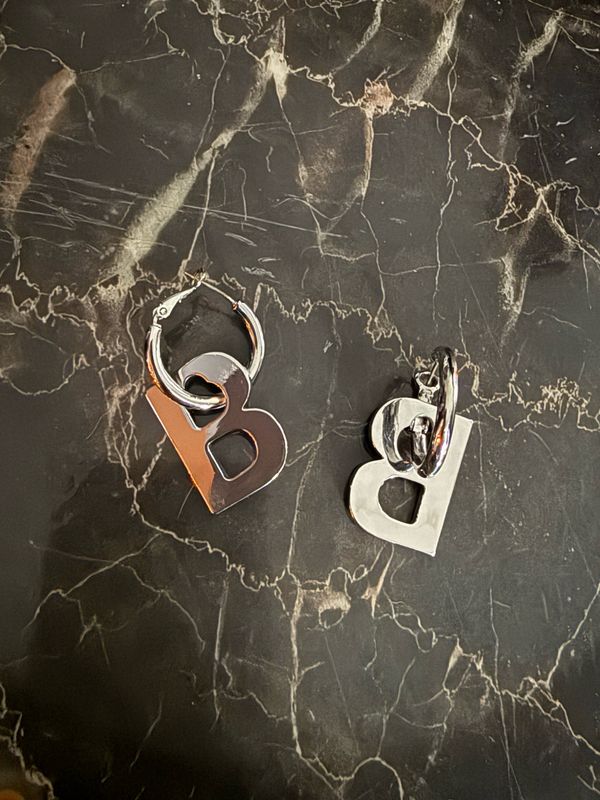 Burberry/Balenciagia Dangle Earrings
