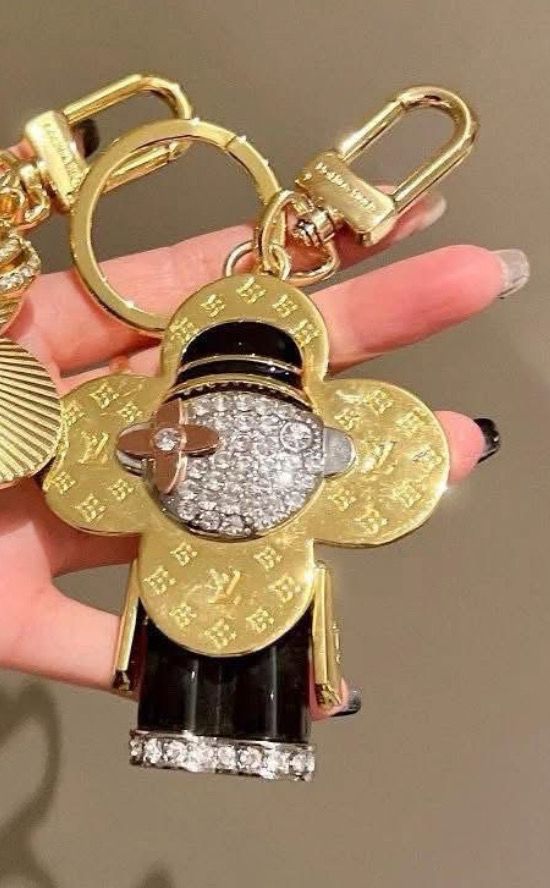 LV Large Charm Keychain
