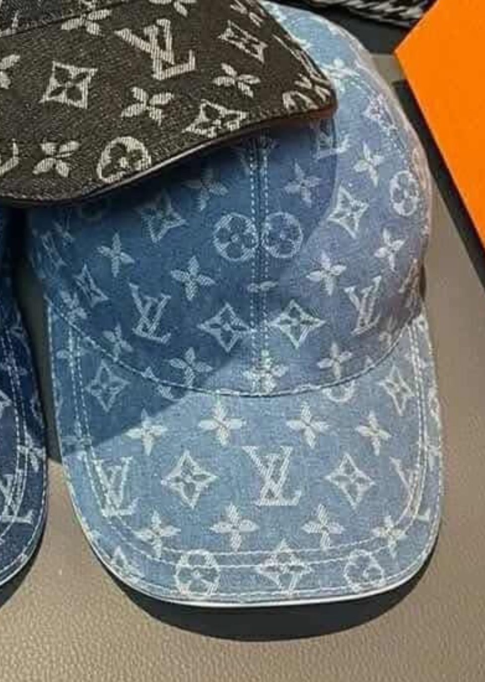 LV Faded Denim Cap 🧢 Arriving Soon