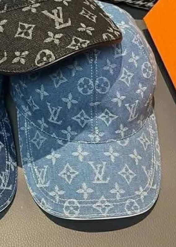 LV Faded Denim Cap 🧢