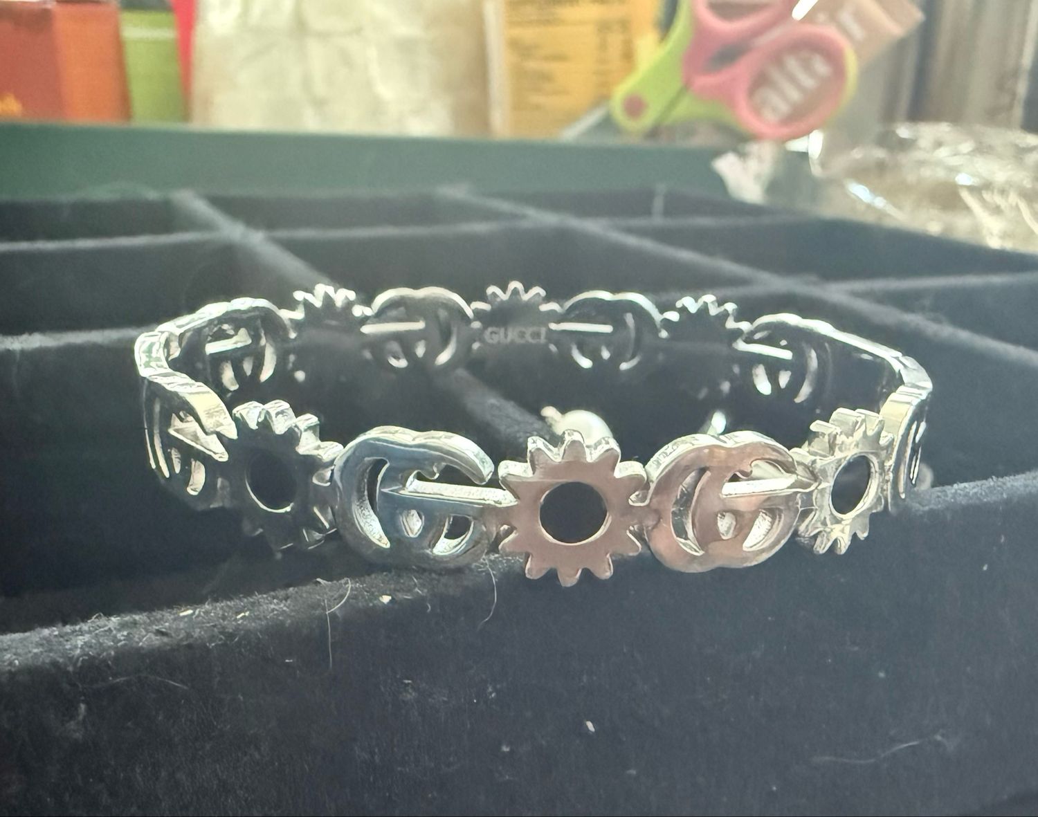 Gucci Silver Bangle
