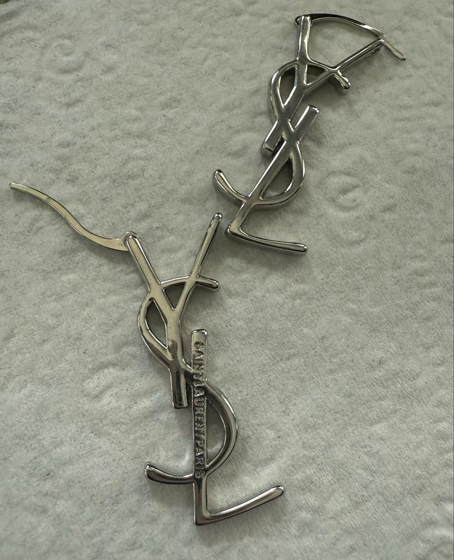 YSL Silver Earrings