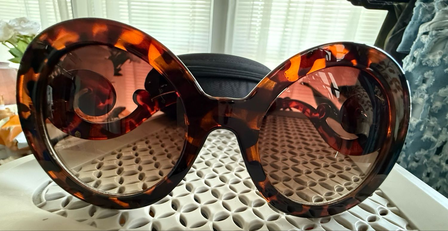Prada Tortoise Print Sunglasses