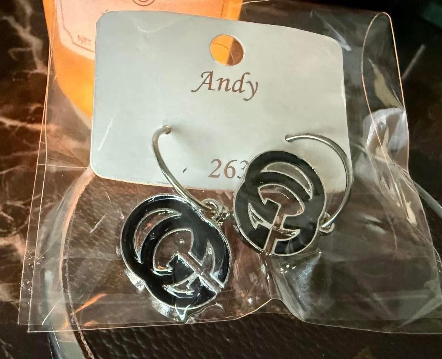 Gucci Silver Dangle Earrings