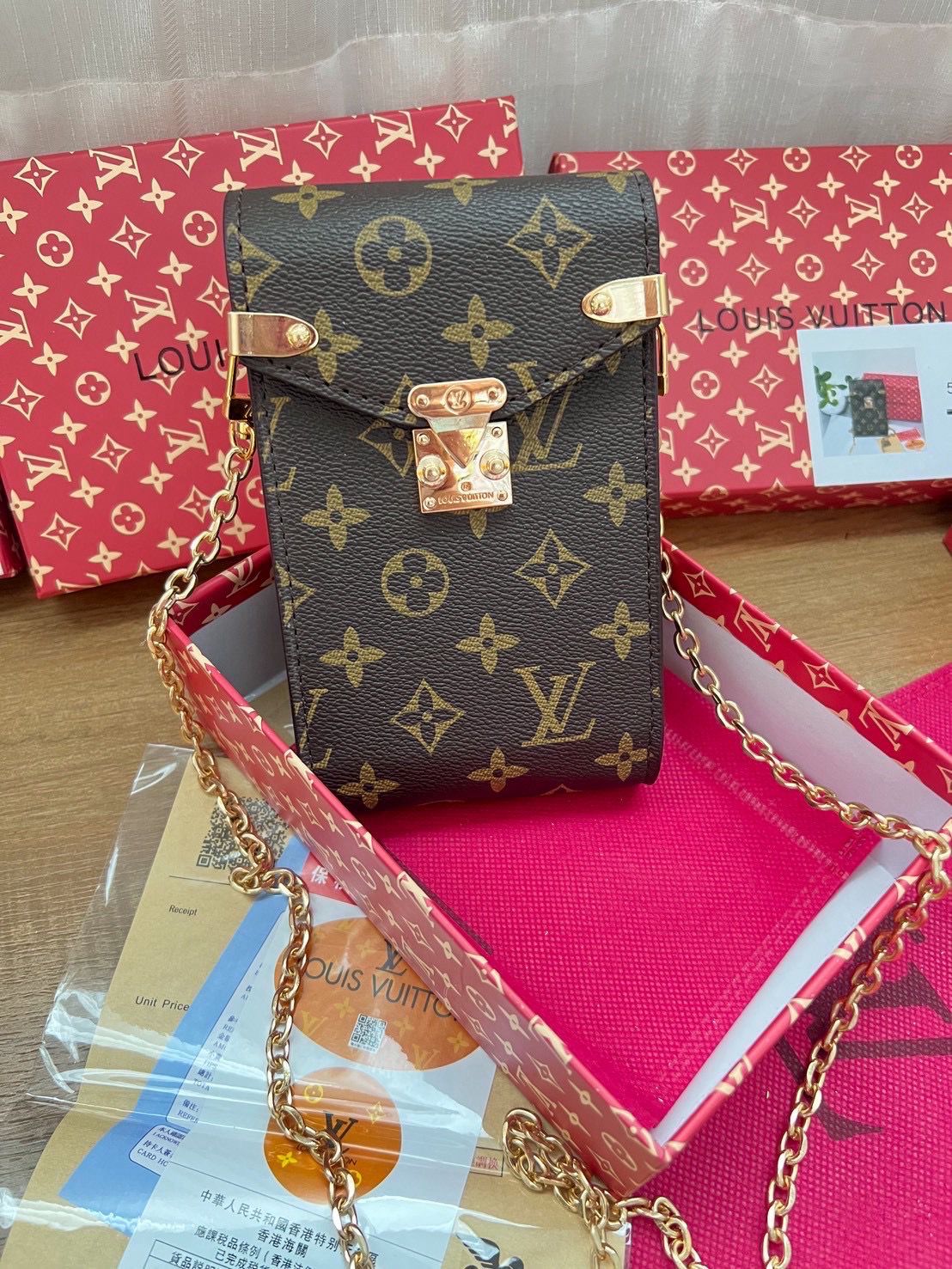 LV Mono Phone Crossbody
