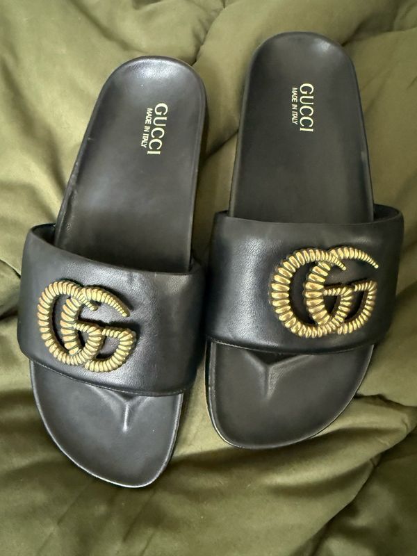 Gucci Black Slides 8