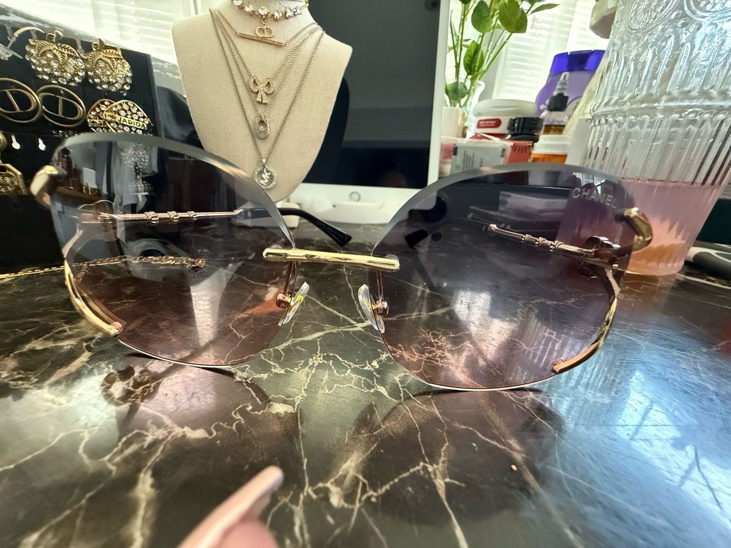 Chanel Ombré Tent Sunglasses