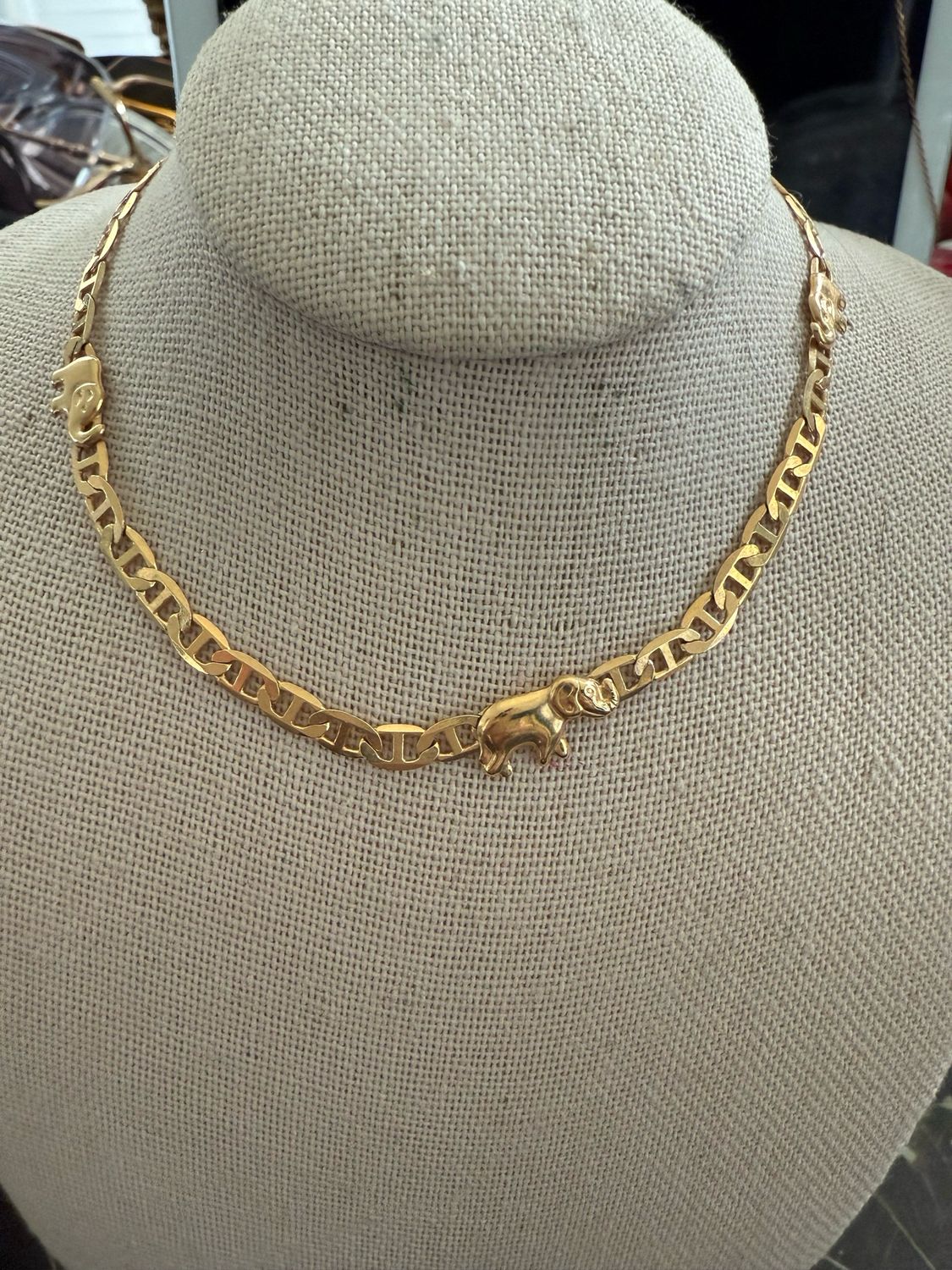 Golden Elephant 🐘 Anklet