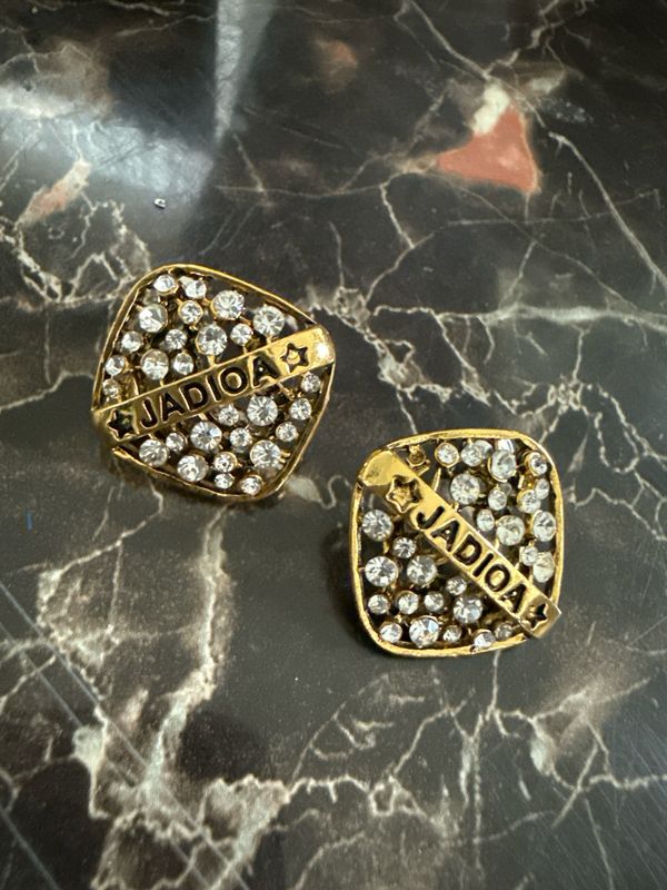 Jadior Gold Vintage Earrings