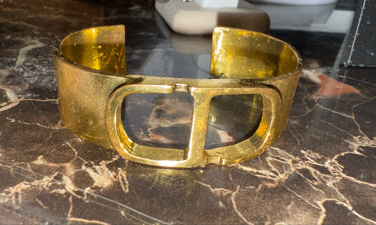 Dior Vintage Open Bangle