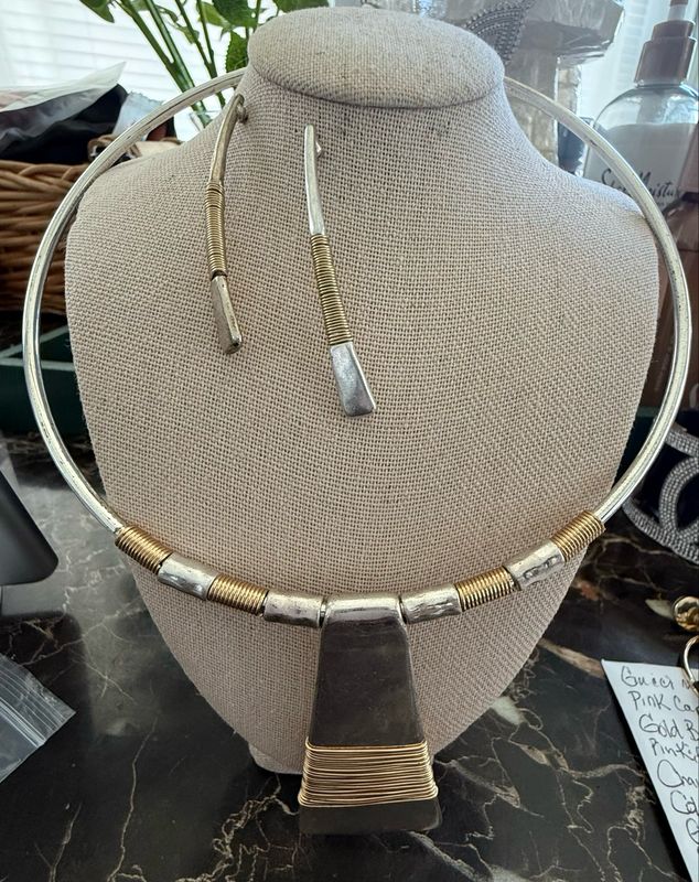 Lucky Brand Necklace &amp; Earrings Set