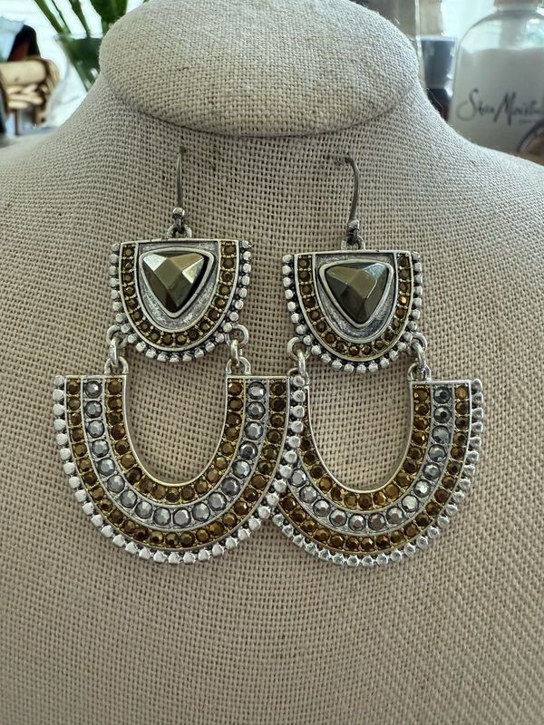 Lucky Brand Silver Dangle Earrings