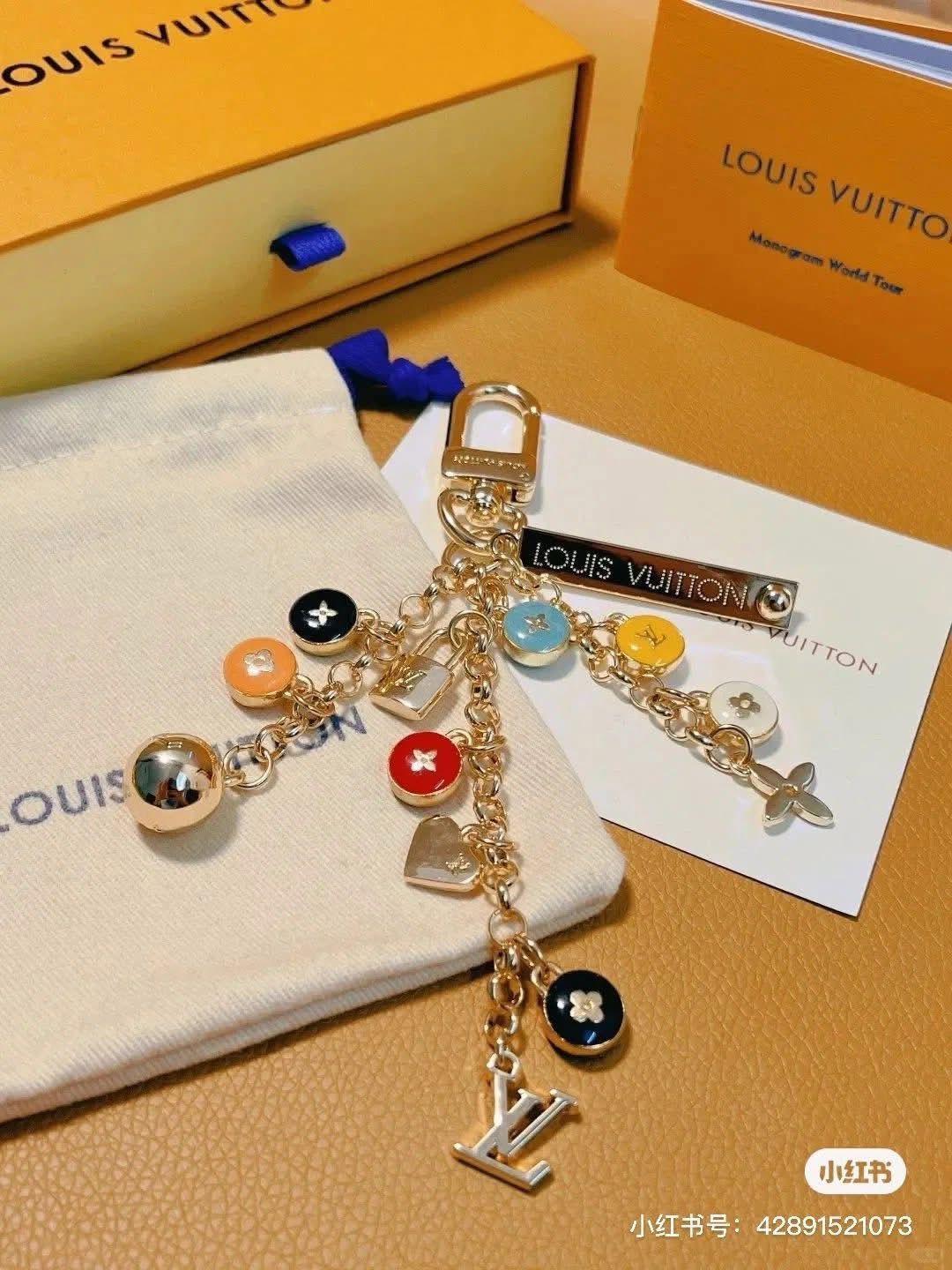 LV Charm Keychain