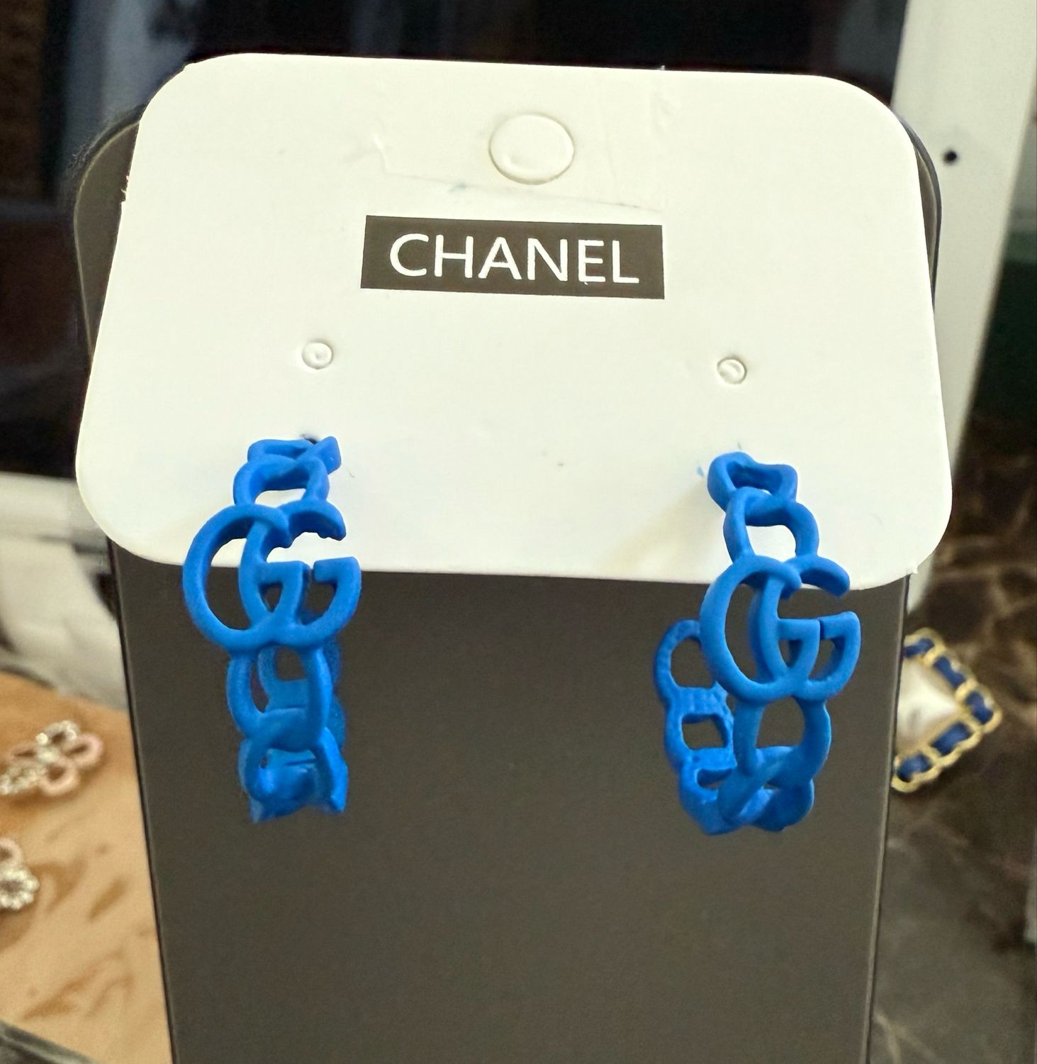 Gucci Blue Hoop