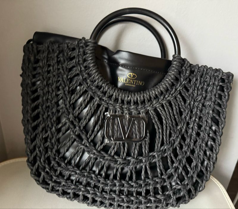 Valentino Garavani Macramé Handbag