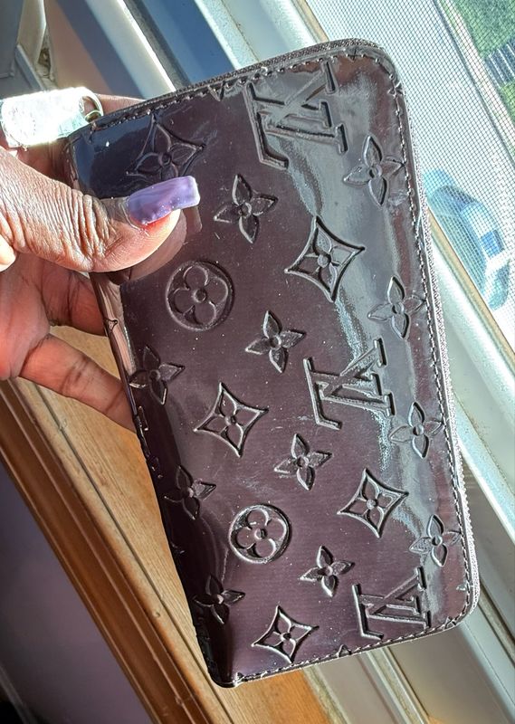 LV Dark Brown Glossy Wallet