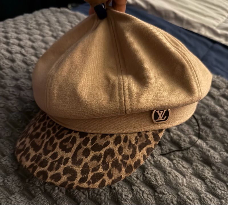 LV Khaki Suede Cap