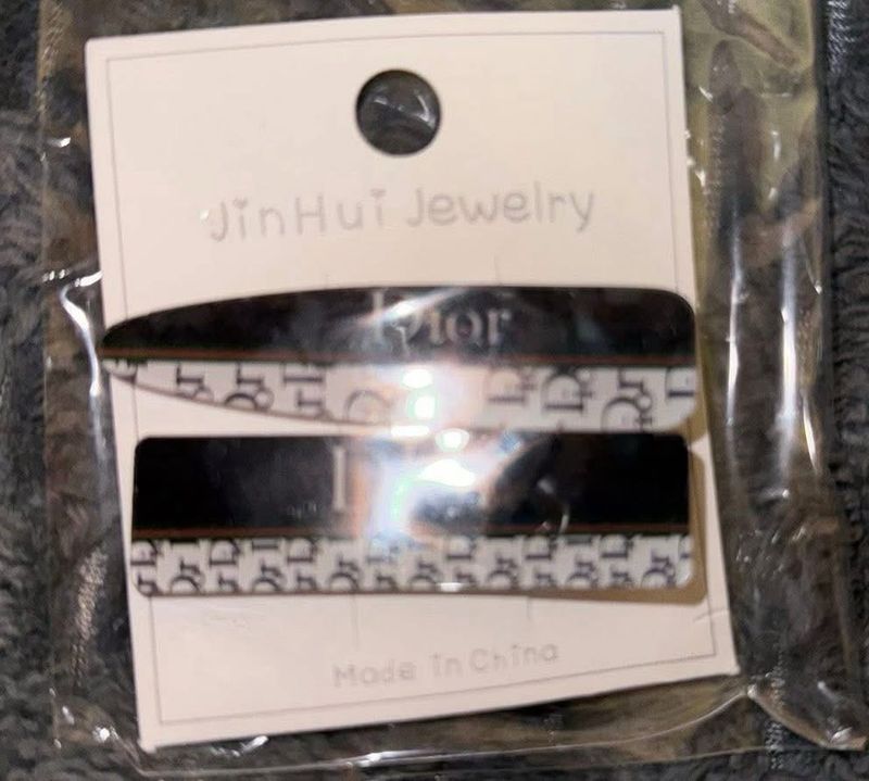 Dior Hair Clips Set Of 2