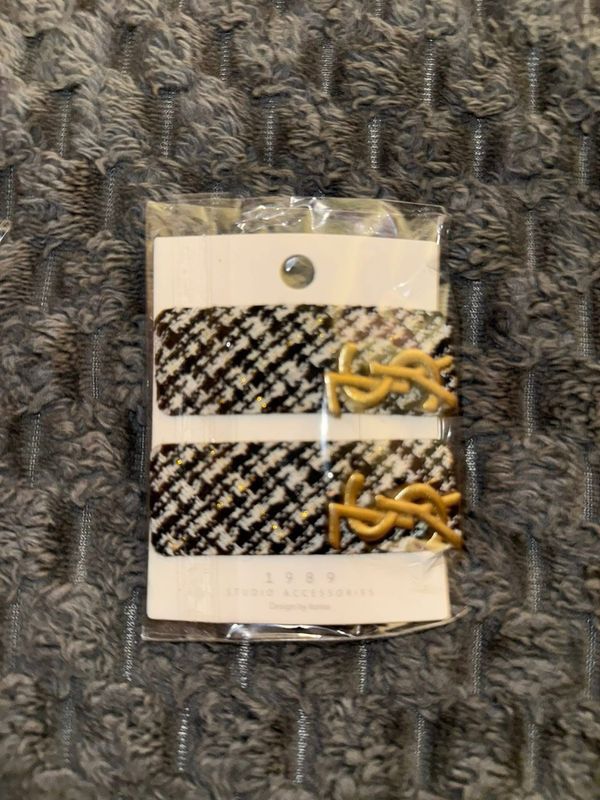 YSL Hair Clips Set of 2