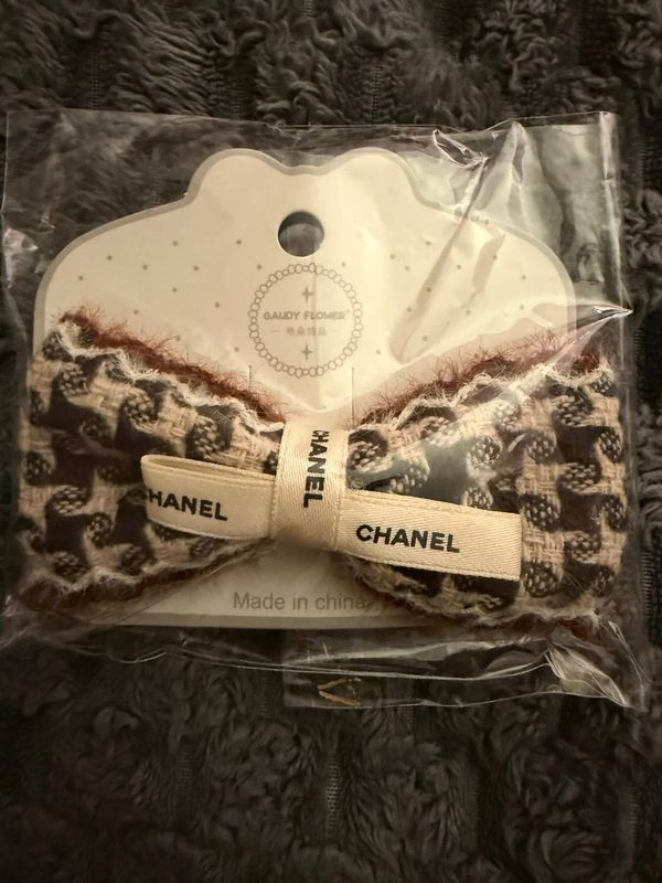 Chanel Hair Bow Clip