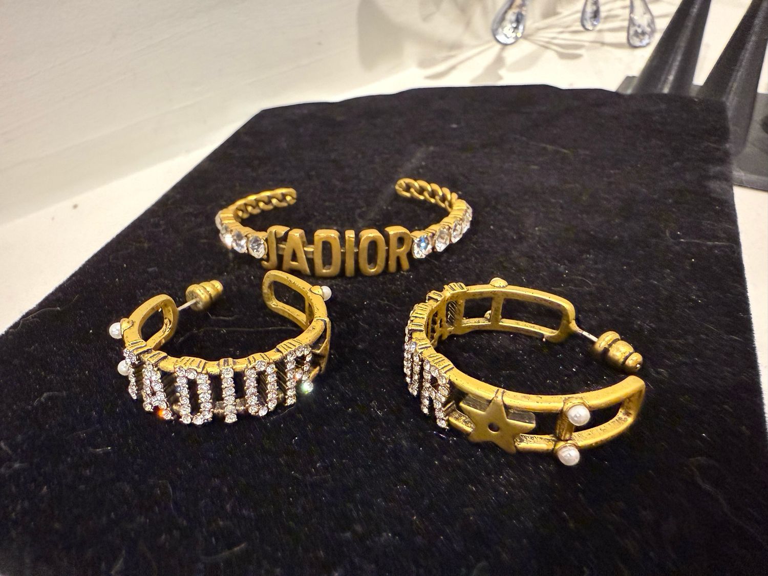 Dior Bangle &amp; Hoops Set