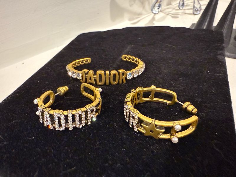 Dior Bangle &amp; Hoops Set