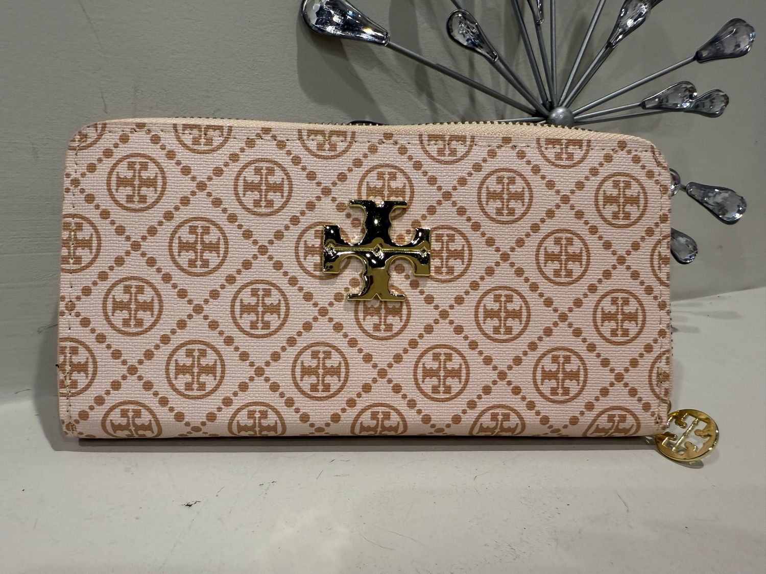 Tori Cream Wallet