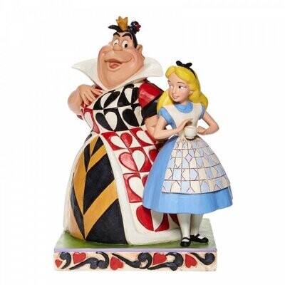 Disney Traditions Alice und Herzkönigin 