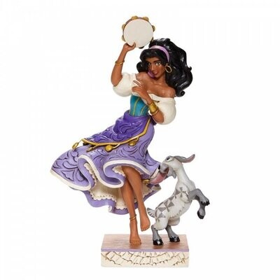 Disney Traditions Esmeralda und Djali "Twirling Tambourine Player"