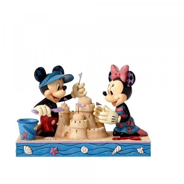 Disney Traditions Mickey Minnie Sandburg Disney Traditions Mickey Minnie Sandburg "Seaside Sweethearts"