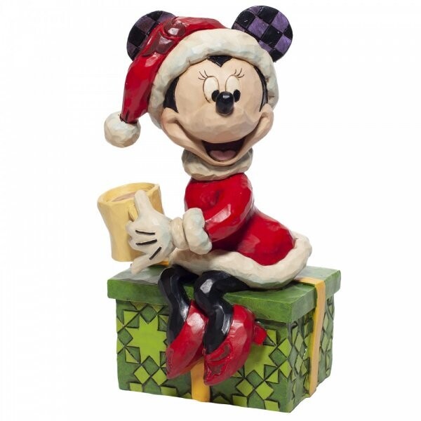 Disney Traditions Minnie mit heißer Schokolade