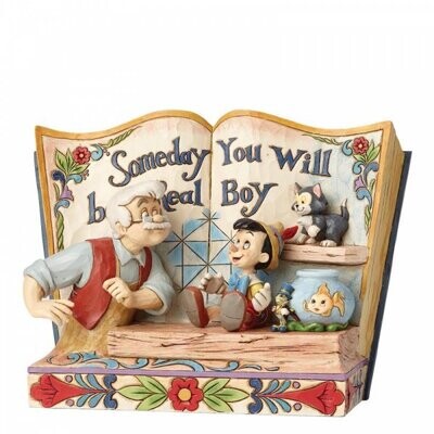 Disney Traditions "Someday you will be a real boy" Pinocchio Storybook