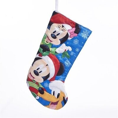 Disney Weihnachtssocke Mickey, Minnie und Pluto