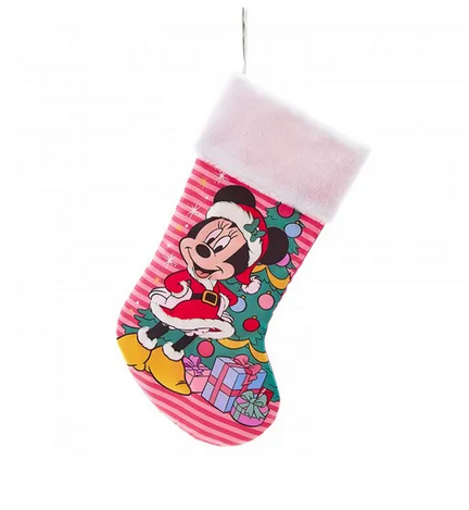 Disney Weihnachtssocke Minnie mit Christbaum