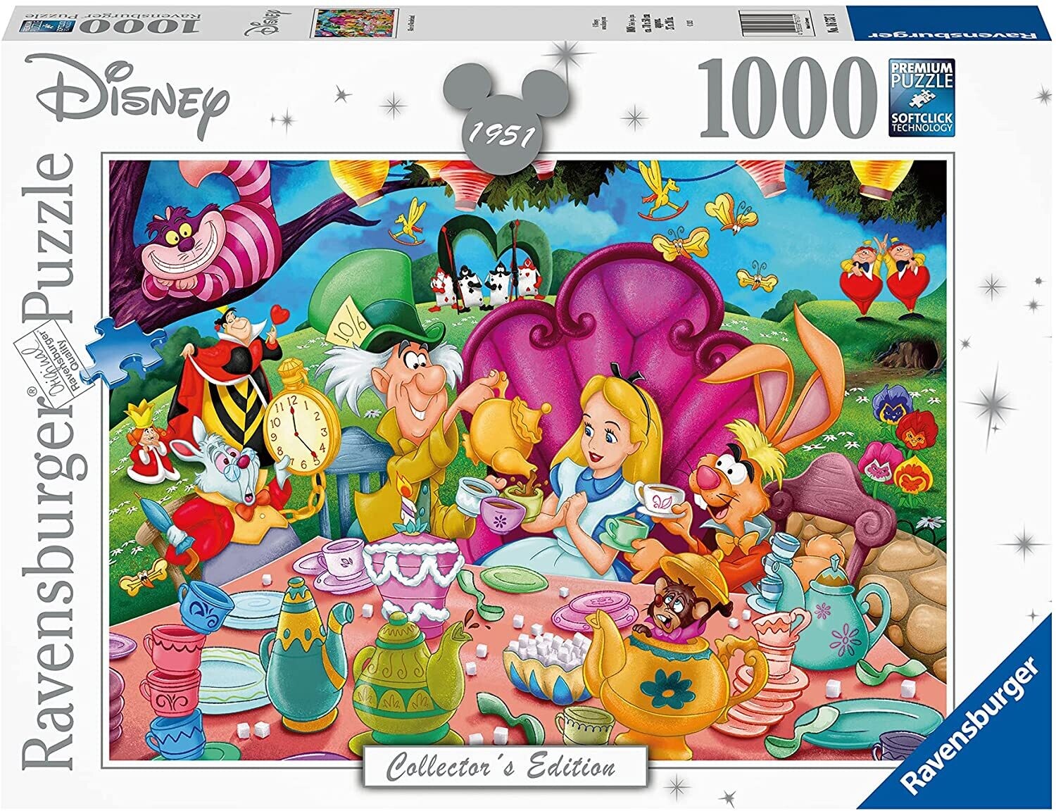 Ravensburger Puzzle Collector´s Edition 16737 Alice im Wunderland