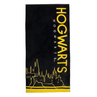 beach and bath towel Hogwarts