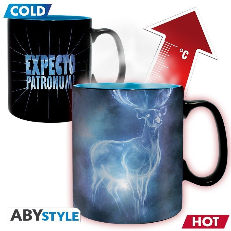 Heat changing Mug Heat changing Mug "Expecto Patronum"
