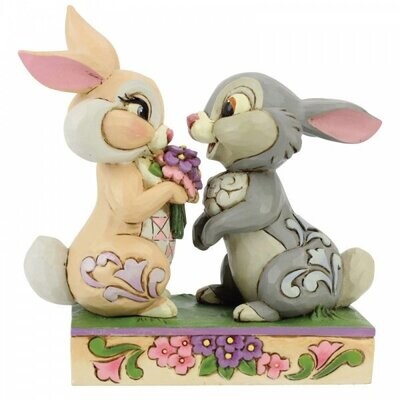 Disney Traditions Klopfer & Miss Bunny "Bunny Bouquet"