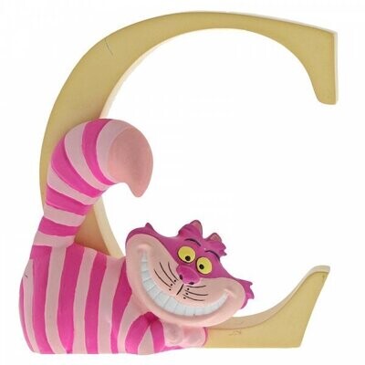 Disney Enchanting Collection Buchstabe - C "Cheshire Cat" Grinsekatze