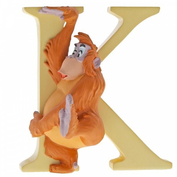 Disney Enchanting Collection Buchstabe - K "King Louie"