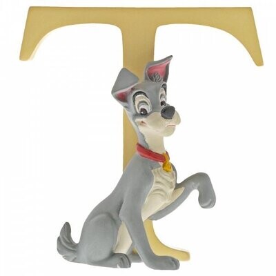Disney Enchanting Collection Letter - T Disney Enchanting Collection Letter - T "Tramp"