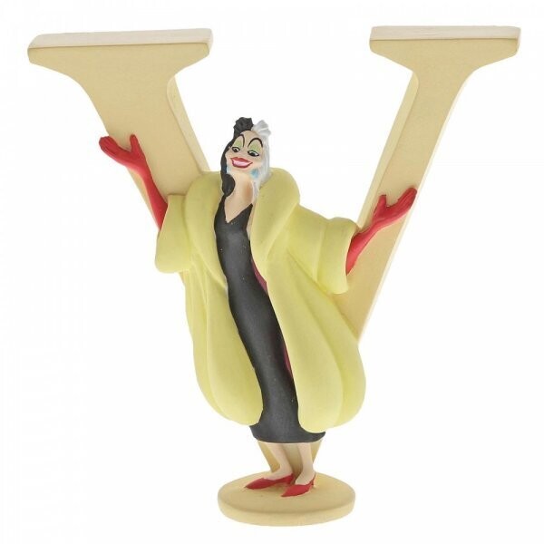 Disney Enchanting Collection Buchstabe - V "Cruella de Vil"