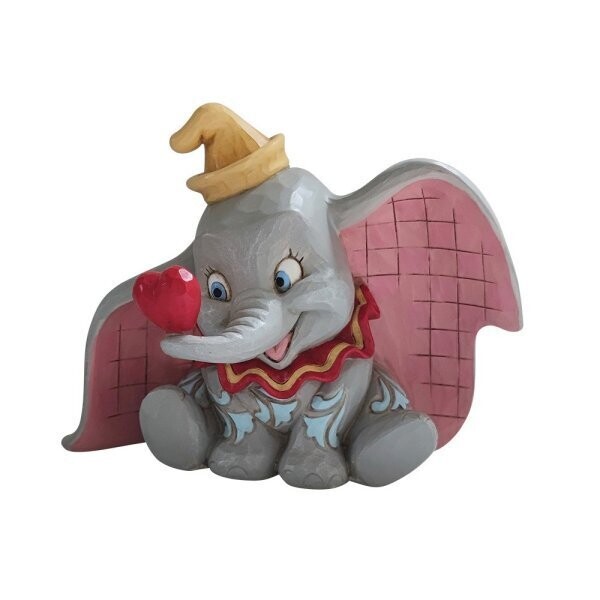 Disney Traditions Dumbo holding heart "A Gift of Love"