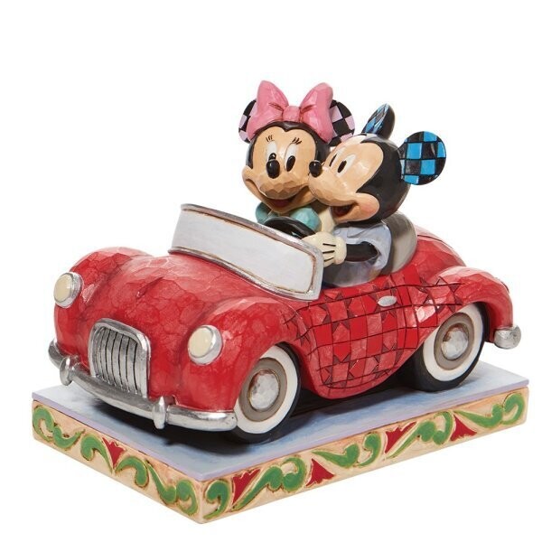 Disney Traditions Mickey Minnie  "A lovely Drive"